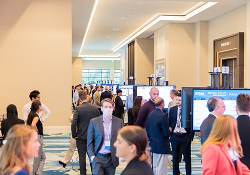 Image of busy poster symposium