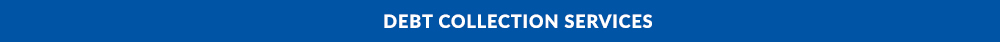 Debt collection services section header