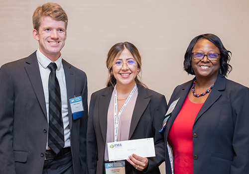 Photo of one of the 2022 Poster Symposium winning teams