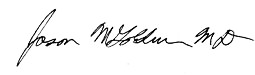 Jason M. Goldman signature